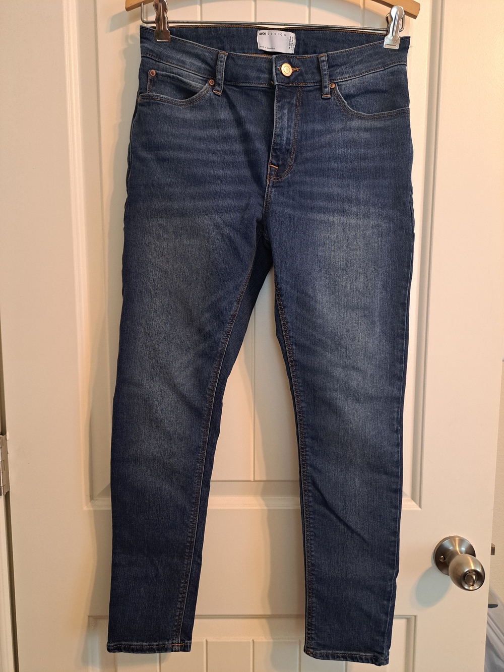 ASOS DESIGN Medium Wash Blue Skinny Jeans - W30 L30 (Great Condition)